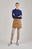 12C Short Apron ผ้ากันเปื้อนตัวสั้น (Cinnamon Brown, น้ำตาลเข้ม)