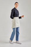 Motion Light Apron, ผ้ากันเปื้อน รุ่น Motion Light Short Apron (Ivycream, สีน้ำตาลครีม)