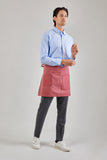 12C Short Apron ผ้ากันเปื้อนตัวสั้น (Rose Pink, ชมพู)