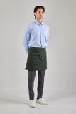 Motion Light Apron, ผ้ากันเปื้อน รุ่น Motion Light Short Apron (Basil Green, สีเขียวเข้ม)