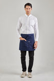 Motion Light Short Apron (Navy Blue, สีน้ำเงินเข้ม)