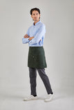 Motion Light Apron, ผ้ากันเปื้อน รุ่น Motion Light Short Apron (Basil Green, สีเขียวเข้ม)