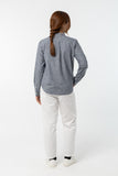 Grey Stripe Work shirt :  Long Sleeve (Grey,เทาเข้มลายริ้ว)