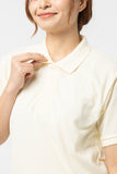 Polo Shirt Cotton - เสื้อโปโล   (Cream 101 , สีครีม) (Unisex)