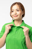 Polo Shirt เสื้อโปโล Cotton (Milo Green 109 , สีเขียวไมโล)(Unisex)