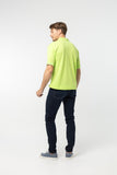 Polo Shirt เสื้อโปโล TC (Lime Green, สีเขียวมะนาว)(Unisex)