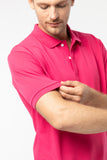 Polo Shirt เสื้อโปโล TC (Hot Pink, สีชมพูบานเย็น)(Unisex)