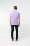 Polo Shirt เสื้อโปโล TC (Light Purple 112 , สีม่วงอ่อน)(Unisex)