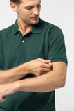 Polo Shirt เสื้อโปโล TC (Hunter Green, สีเขียวเข้ม)(Unisex)