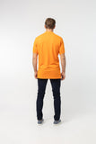 Polo Shirt เสื้อโปโล TC (Orange 117 , สีส้ม)(Unisex)