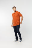 Polo Shirt เสื้อโปโล TC (Clay 120 , สีอิฐ)(Unisex)