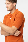 Polo Shirt เสื้อโปโล TC (Clay 120 , สีอิฐ)(Unisex)