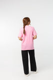 T-Shirt เสื้อยืด (Candy Pink, สีชมพู)(Unisex)