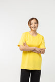 T-Shirt เสื้อยืด (Yellow, สีเหลือง)(Unisex)