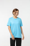 T-Shirt เสื้อยืด (Sky Blue, สีฟ้าอ่อน)(Unisex)