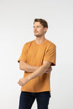 T-Shirt เสื้อยืด (Brown, สีน้ำตาล)(Unisex)