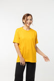 T-Shirt เสื้อยืด (Mustard , สีเหลืองมัสตาร์ด)(Unisex)