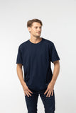 T-Shirt เสื้อยืด (Navy Blue, สีกรมท่า)(Unisex)