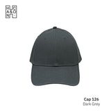 Cap หมวกแก๊ป (Dark Grey 126)