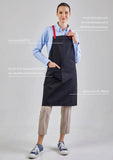 Motion Light Apron, ผ้ากันเปื้อน รุ่นMotion Lightสายไขว้หลัง (Charcoal Black, ดำชาร์โคล)