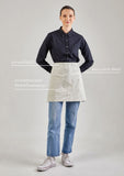 Motion Light Apron, ผ้ากันเปื้อน รุ่น Motion Light Short Apron (Ivycream, สีน้ำตาลครีม)