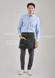 Motion Light Short Apron (Basil Green, สีเขียวเข้ม)