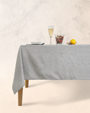 Han&Co. Table Cloth – Graphite Grey ผ้าปูโต๊ะ ผ้าคลุมโต๊ะ สี Graphite Grey HCTBC08