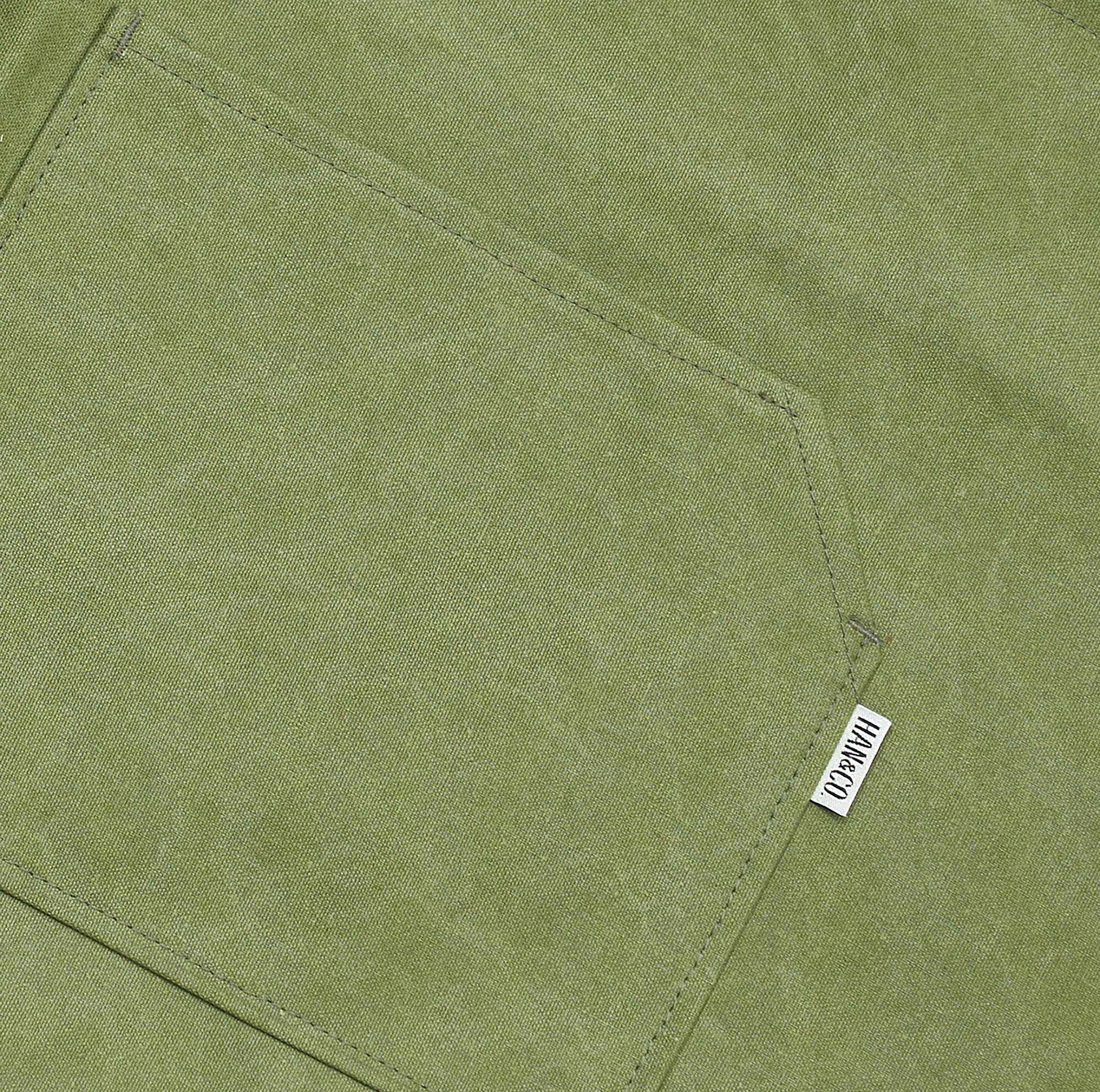 12C Short Apron ผ้ากันเปื้อนตัวสั้น (Grass Green, เขียวอ่อน)