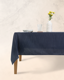 Han&Co. Table Cloth – Navy Dot ผ้าปูโต๊ะ ผ้าคลุมโต๊ะ สี Navy Dot HCTBC11