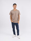 T-Shirt เสื้อยืด (Khaki, สีกากี)(Unisex)