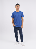 T-Shirt เสื้อยืด (Dark Blue, สีน้ำเงินเข้ม)(Unisex)