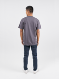 T-Shirt เสื้อยืด (Dark Grey, สีเทาเข้ม)(Unisex)