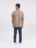 T-Shirt เสื้อยืด (Khaki, สีกากี)(Unisex)
