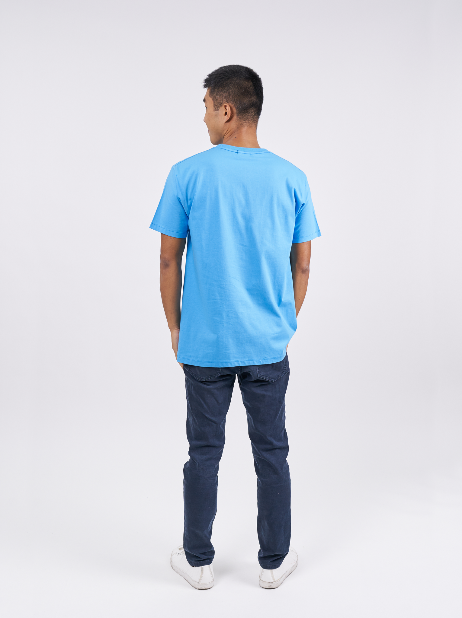 T-Shirt เสื้อยืด (Light Blue, สีฟ้า)(Unisex)
