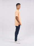 Polo Shirt เสื้อโปโล (Peach, สีพีช)(Unisex)