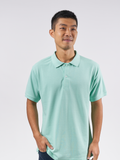 Polo Shirt เสื้อโปโล (Mint Green, สีเขียวมิ้นท์)(Unisex)