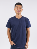 T-Shirt เสื้อยืด (Navy Blue, สีกรมท่า)(Unisex)