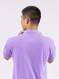 Polo Shirt เสื้อโปโล (Purple, สีม่วง)(Unisex)
