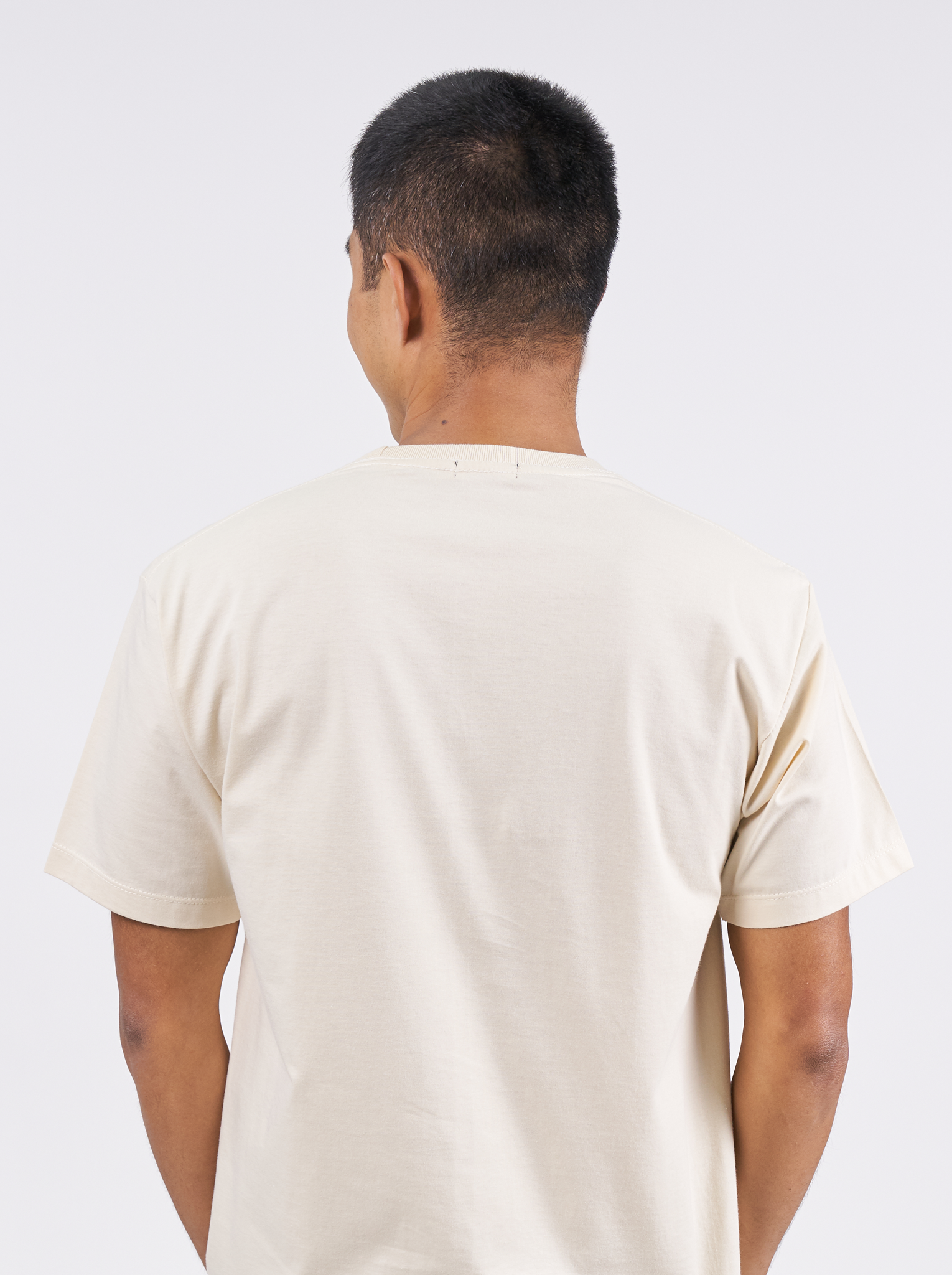 T-Shirt เสื้อยืด (Beige, สีครีม)(Unisex)