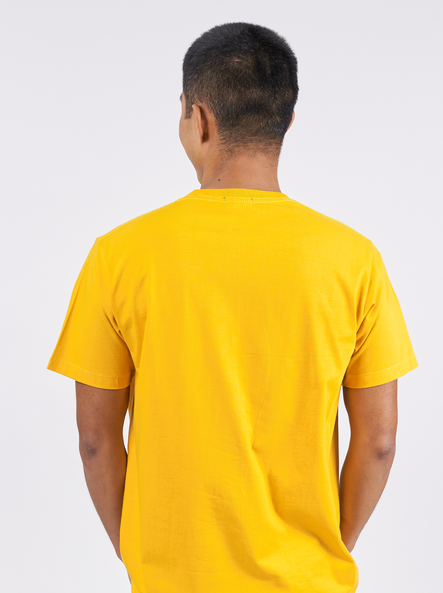 T-Shirt เสื้อยืด (Apricot, สีเหลืองเข้ม)(Unisex)