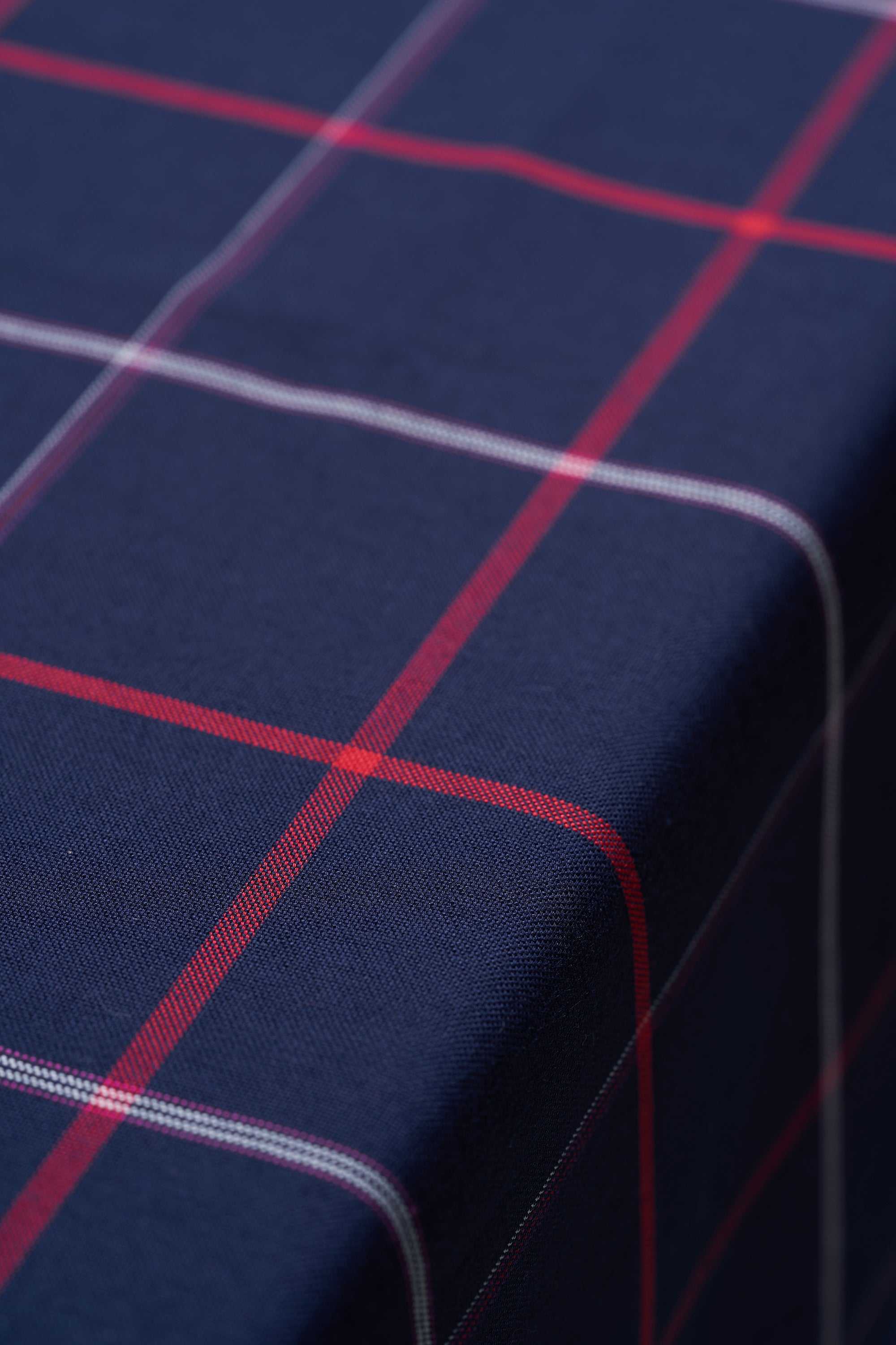 Han&Co. Table Cloth – Oxford Checked ผ้าปูโต๊ะ ผ้าคลุมโต๊ะ สี Oxford Checked HCTBC12