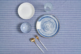 Han&Co. Table Cloth – Arctic Stripe ผ้าปูโต๊ะ ผ้าคลุมโต๊ะ สี Arctic Stripe HCTBC01