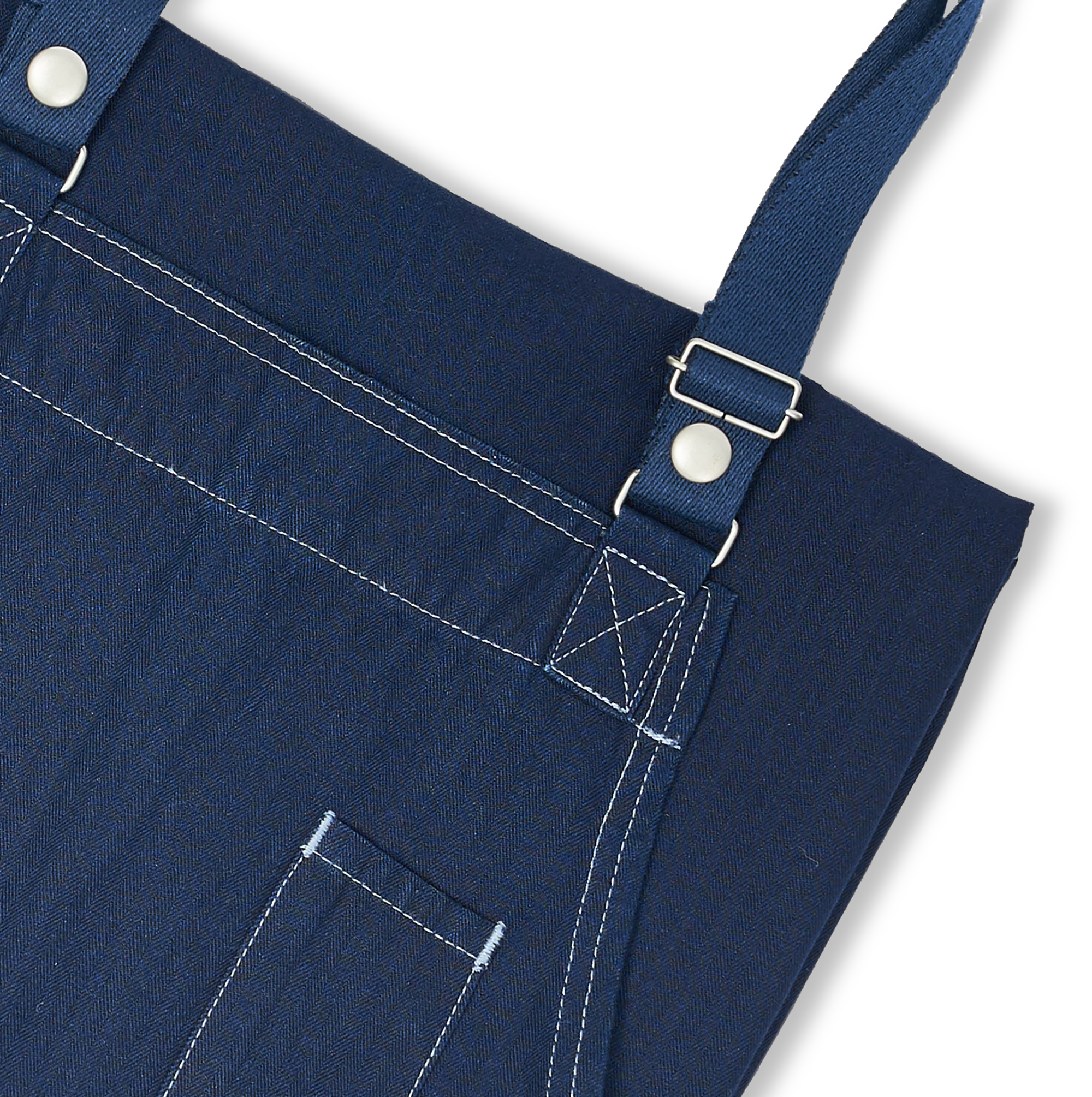 Original Blues Solid Indigo apron (สีน้ำเงินอินดิโก)